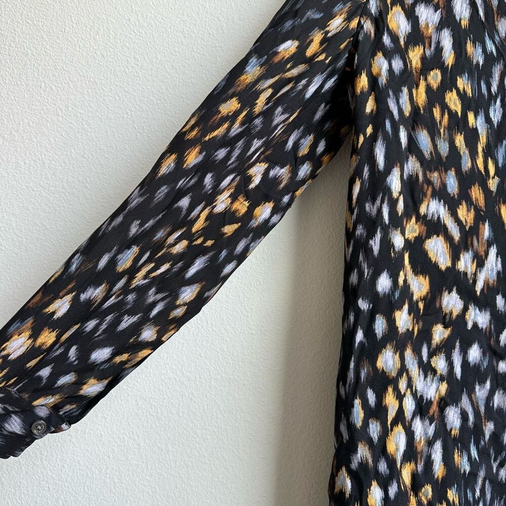 Equipment 100% Silk Long Sleeve Career Office Conservative Dress Size Small - Picture 4 of 6